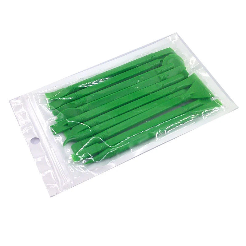 10 in 1 Plastic Crowbar Disassembly Spudger 10pcs/Set Opening Tools Kit for Mobile Phone Computer Repairing Opening Tools