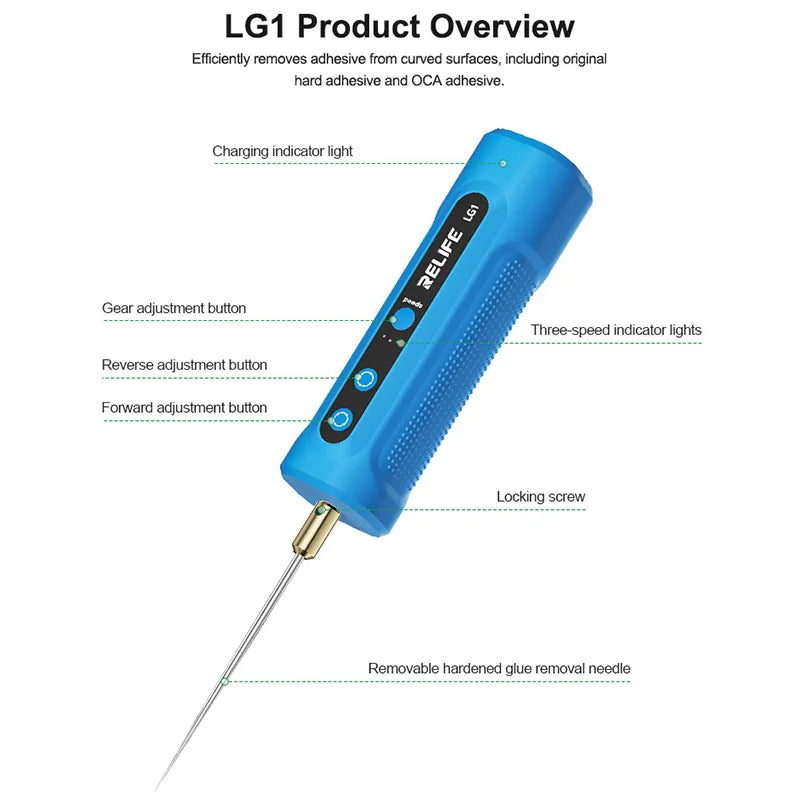 RELIFE LG1 Intelligent Degumming Machine OCA Glue Remover Mo