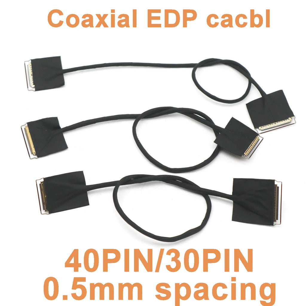 Coaxial EDP Screen Cable 0.5MM Pitch 40PIN 30PIN Video Signa