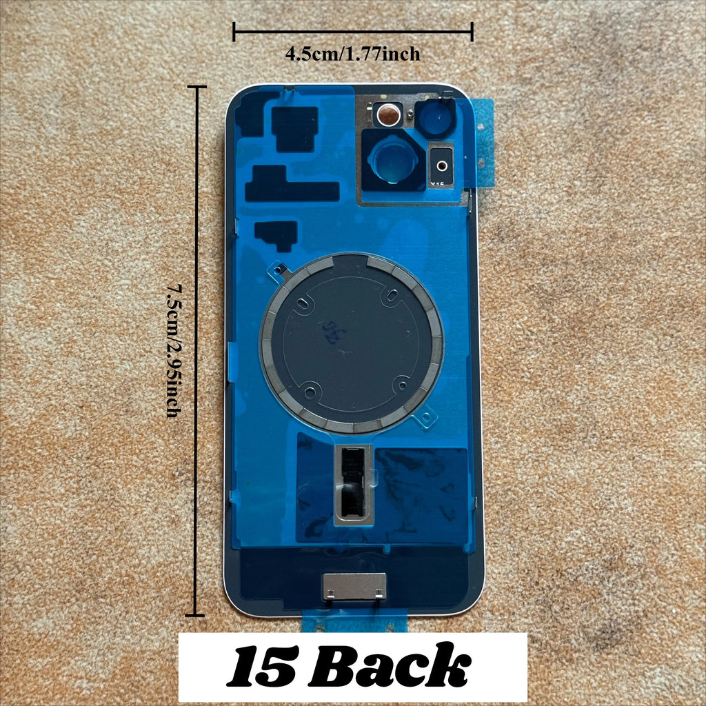 1PCS Mobile Phone Rear Housing Back Glass Replacement Compat
