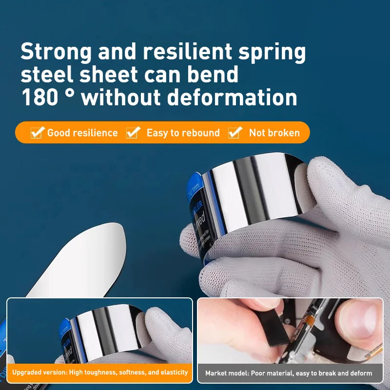Professional Metal Pry Hand Opening Tools Flexible Steel Cro