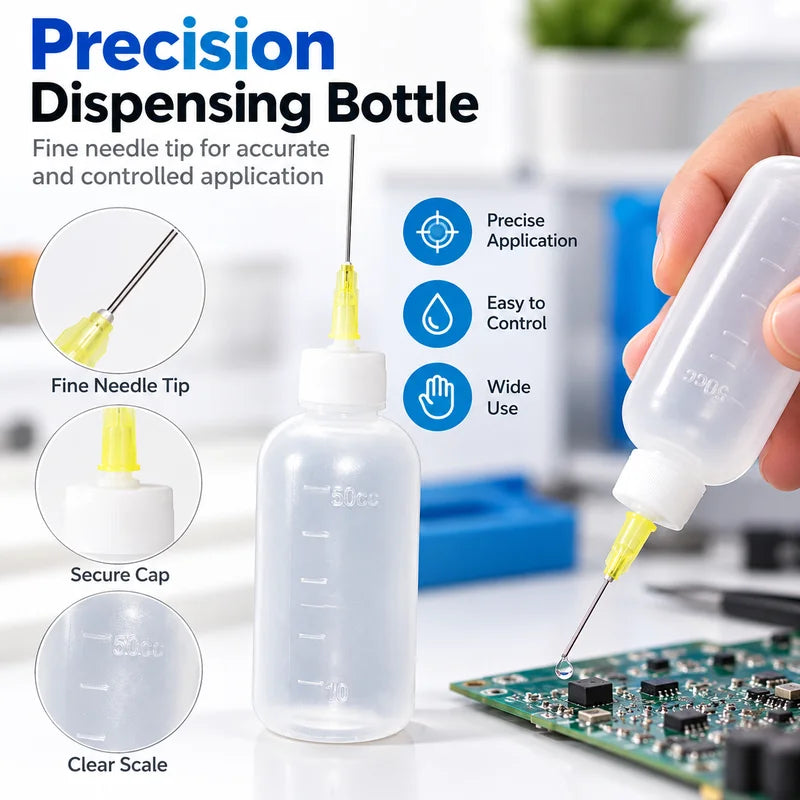 50ML Plastic Liquid Alcohol Bottle For Dispenser Rosin Solde