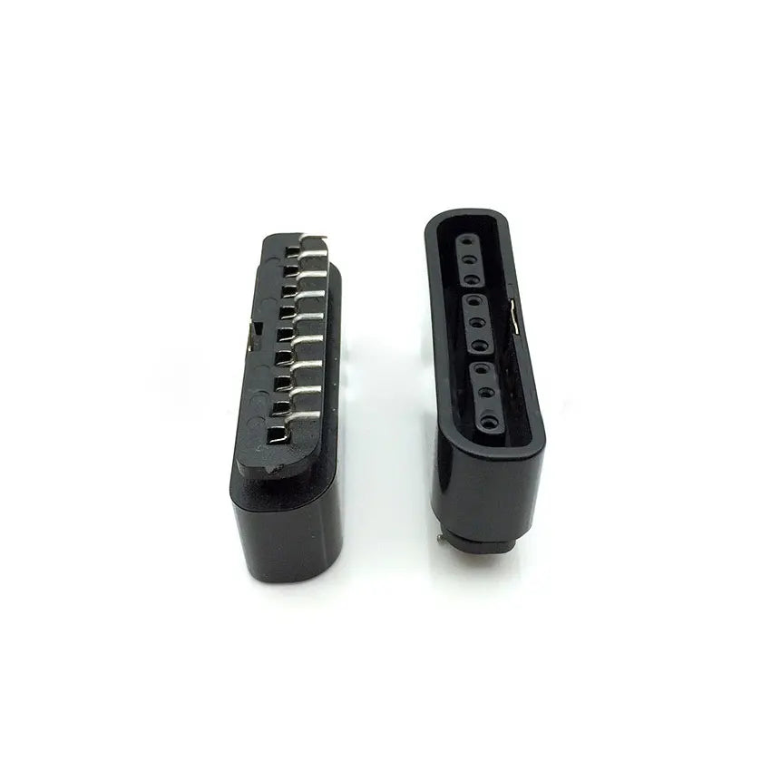 JCD 1 Pieces Replacement 9 Pin 90 180 Degrees Game Controlle