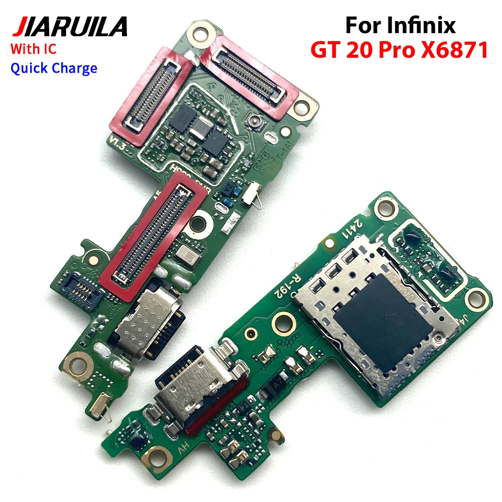 USB Charger Dock Connector Charging Port Microphone Flex Cab