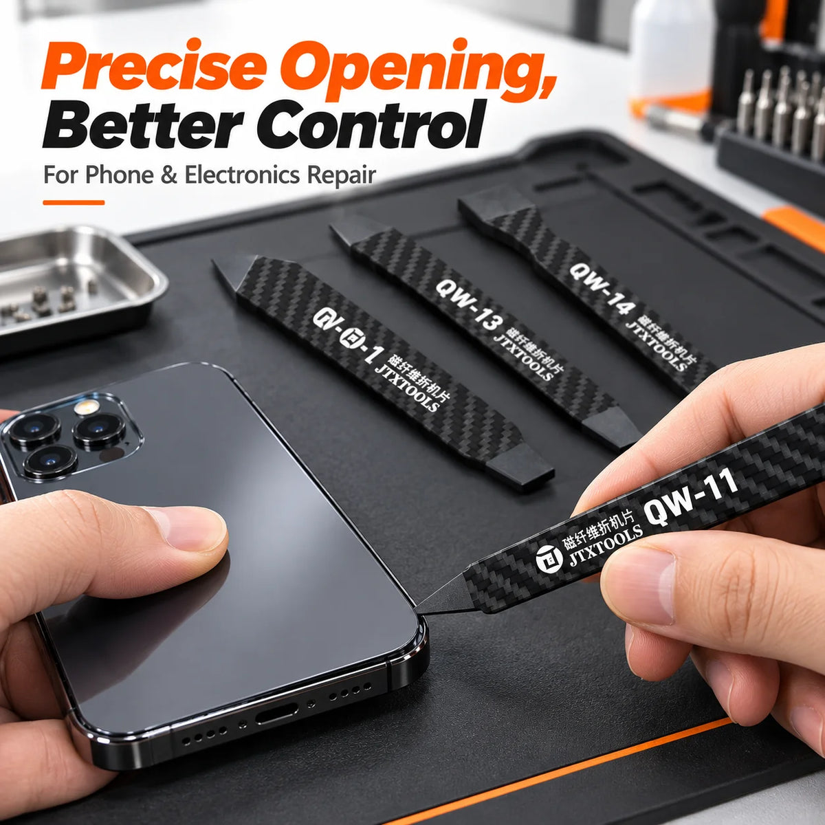 Carbon Fiber Pry Tool High Temperature Resistant Solder Scra