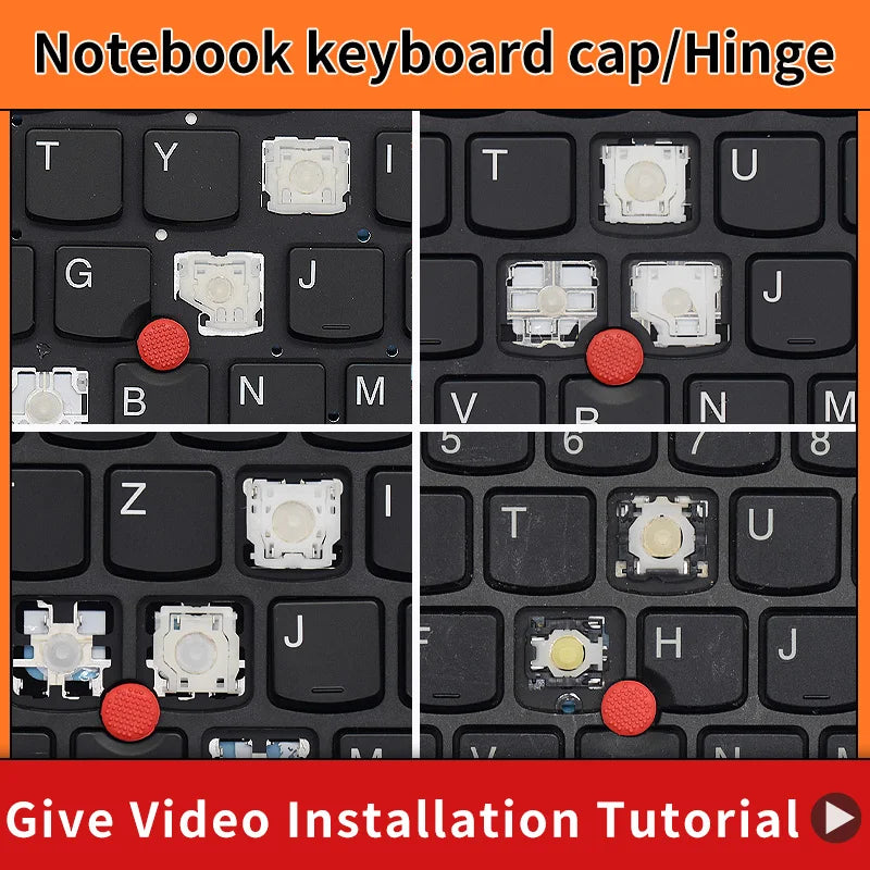 Replacement Key Cap&Hinge For Lenovo IBM Thinkpad E580 L580 