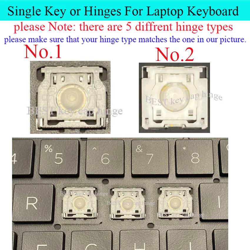 Single Key cap hinges For HP ProBook 645 640 G8 440 445 G8 G