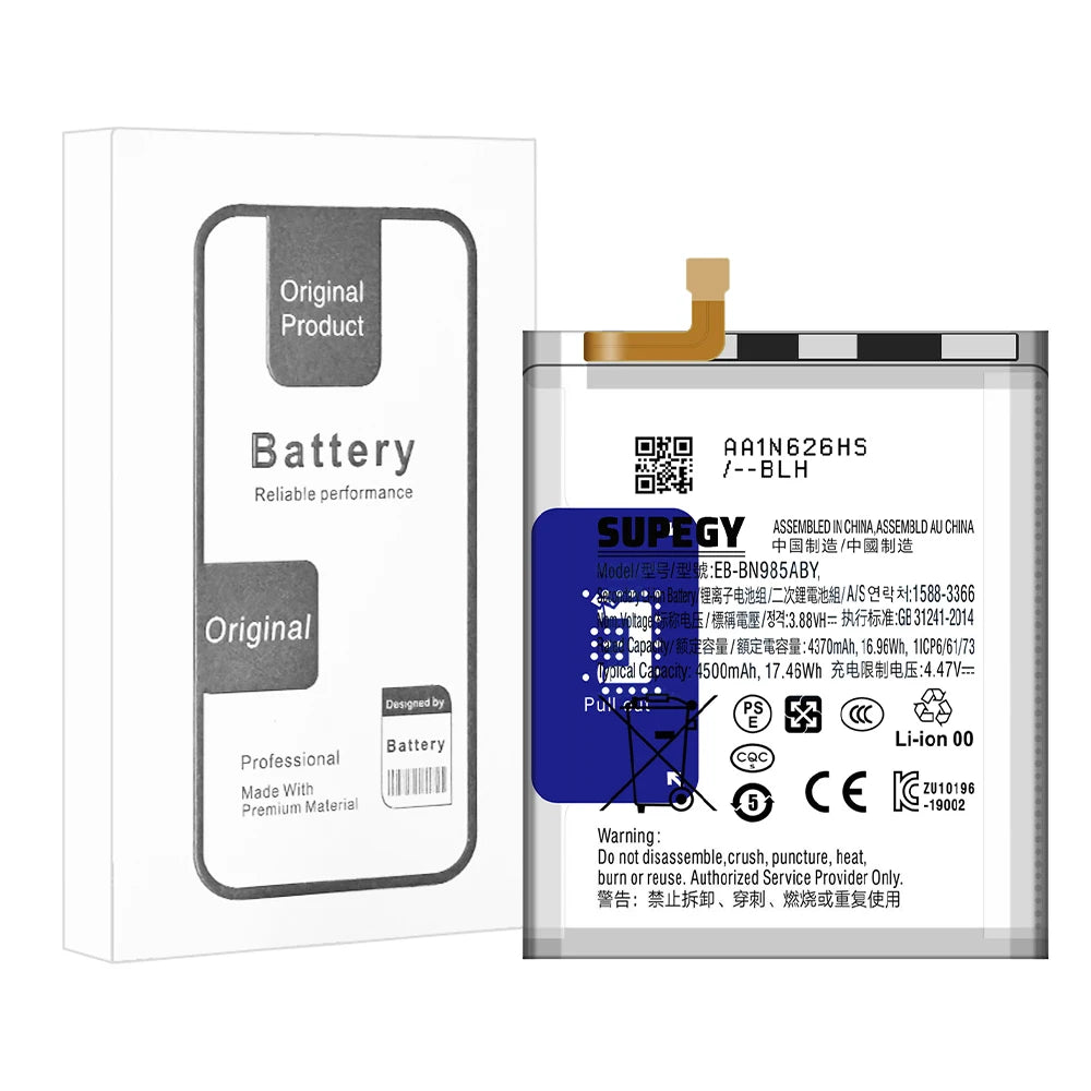 SUPEGY Brand New EB-BN985ABY 4500mAh Replacement Battery For