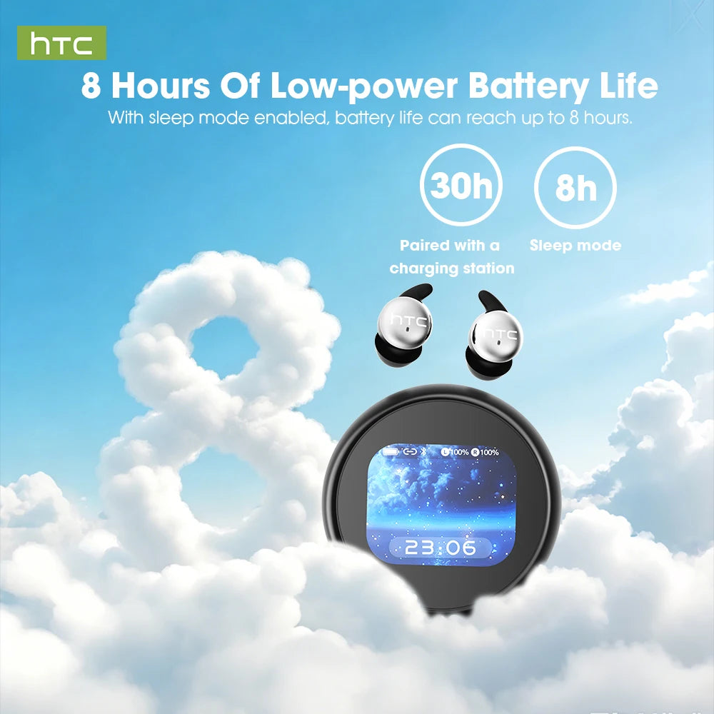 HTC NE90 Wireless Bluetooth Sleep Headphones Long Battery Sl