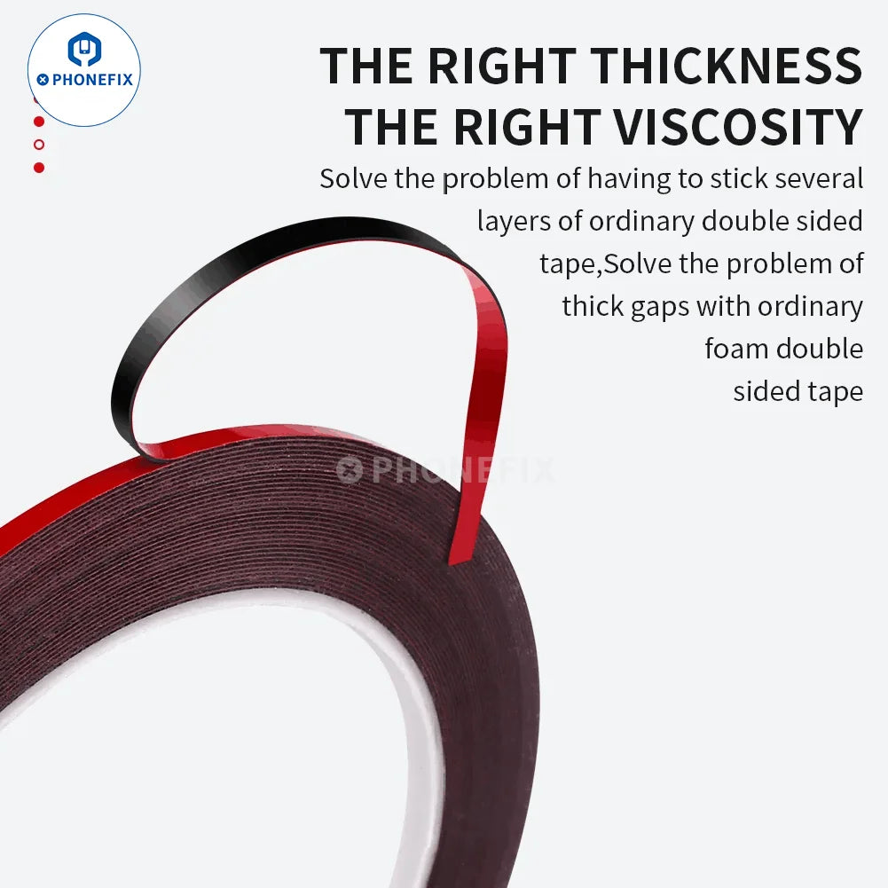 10M Double Sided Tape Strong Permanent Viscosity Waterproof 