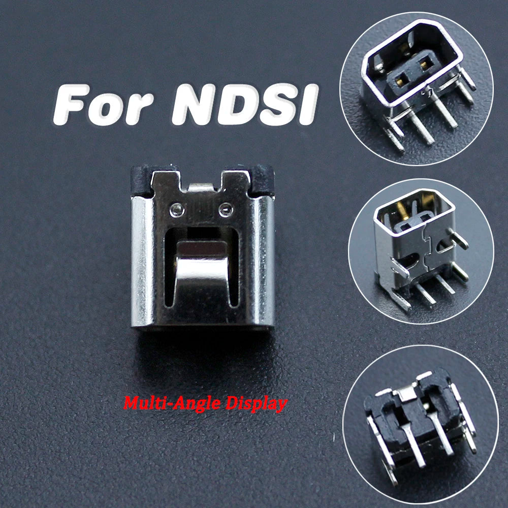 1Pc Power Jack Socket For 2DS NDSI NDSL Charging Dock Charger Port Connector Replacement Part