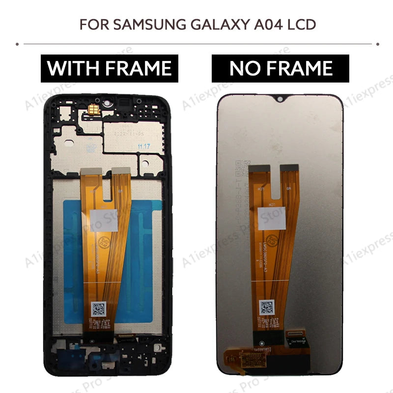 A04 For Samsung Galaxy A04 SM-A045F 6.5 inch PLS LCD Touch D