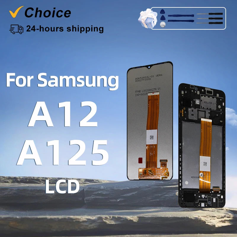 CHOICE 6.5 IPS For Samsung Galaxy A12 LCD Display A125 SM-A1