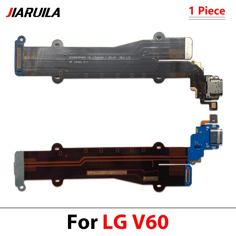 Charger Board USB Port Connector Flex Cable For LG V60 5G V6