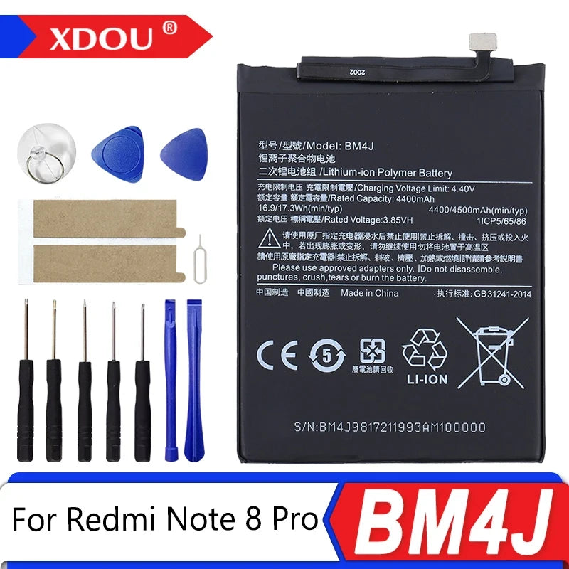 Brand New BM4J 4500mAh Battery For Xiaomi Redmi Note 8 Pro N