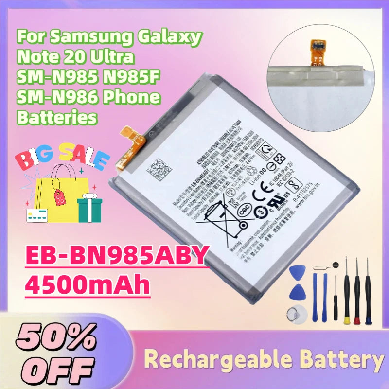 Fast Shipping New EB-BN985ABY 4500mAh Replacement Battery Fo