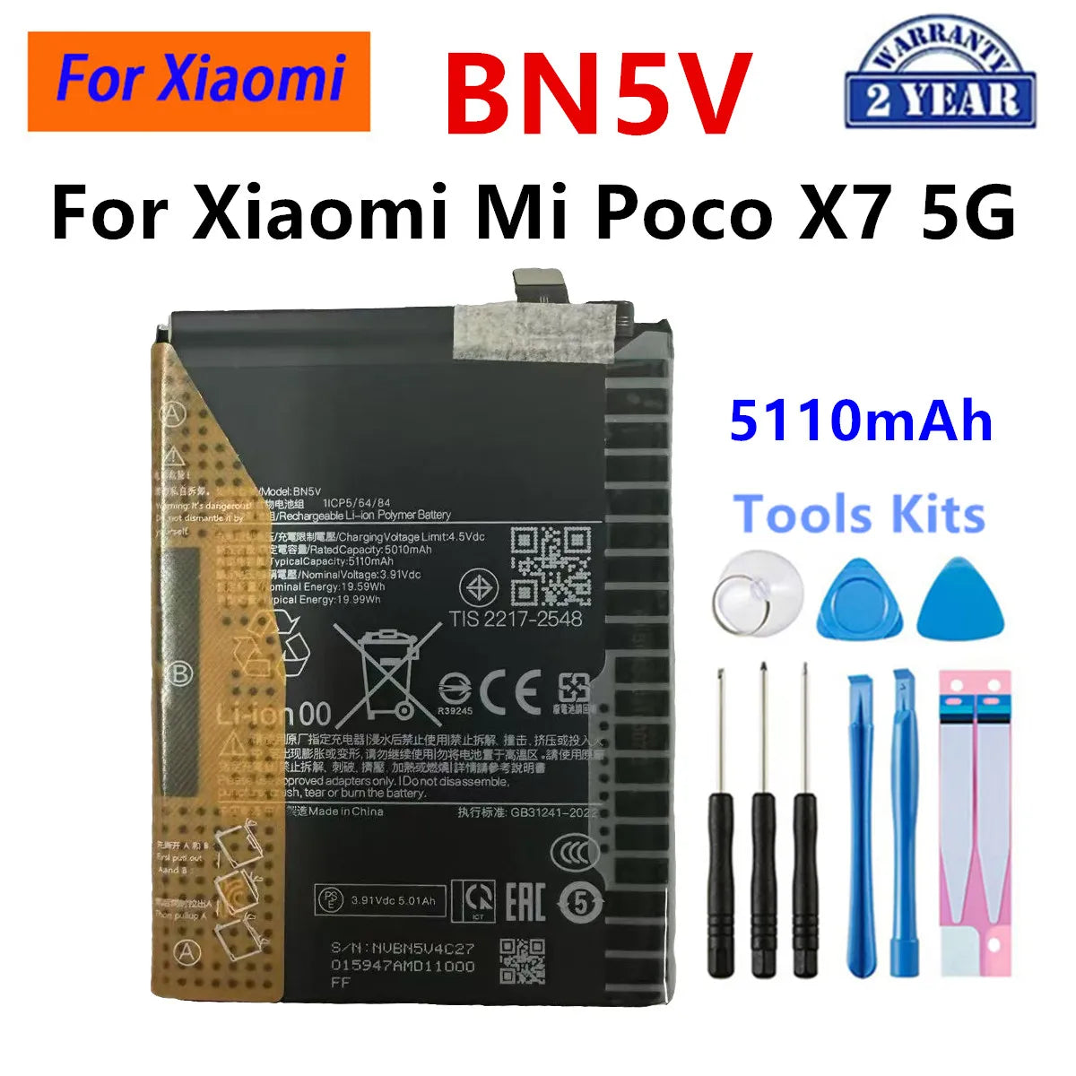 Brand New BM5T BN5V BP59 BP5J BP5H For Xiaomi 13T Mi 15T Pro
