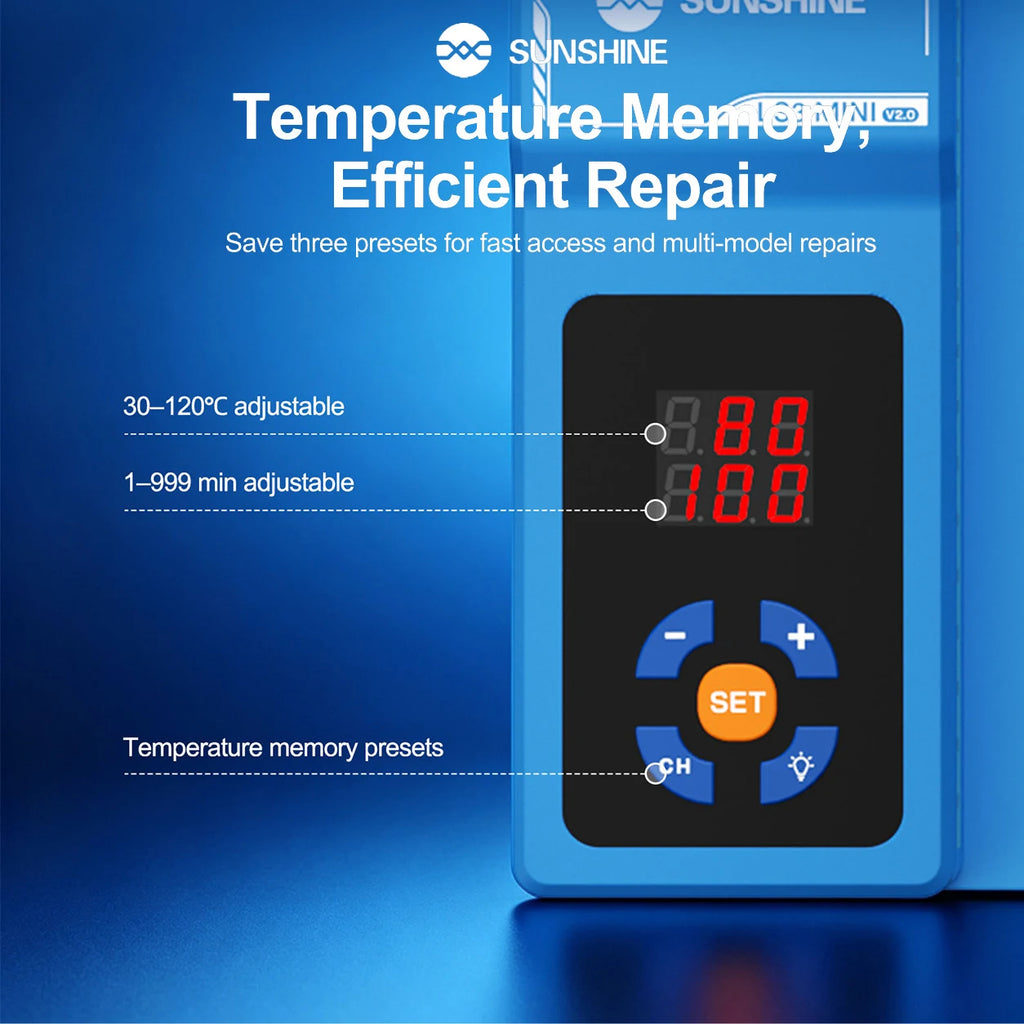 SUNSHINE LS3Mini V2 LCD Screen Separator Heating Table Separ