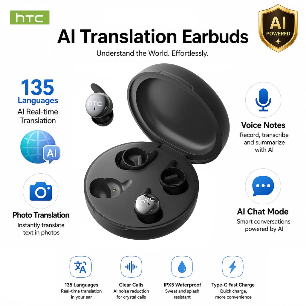 HTC NE90 Wireless Bluetooth Sleep Headphones Long Battery Sleep Aid for Side Sleepers Light Sleepers Insomnia