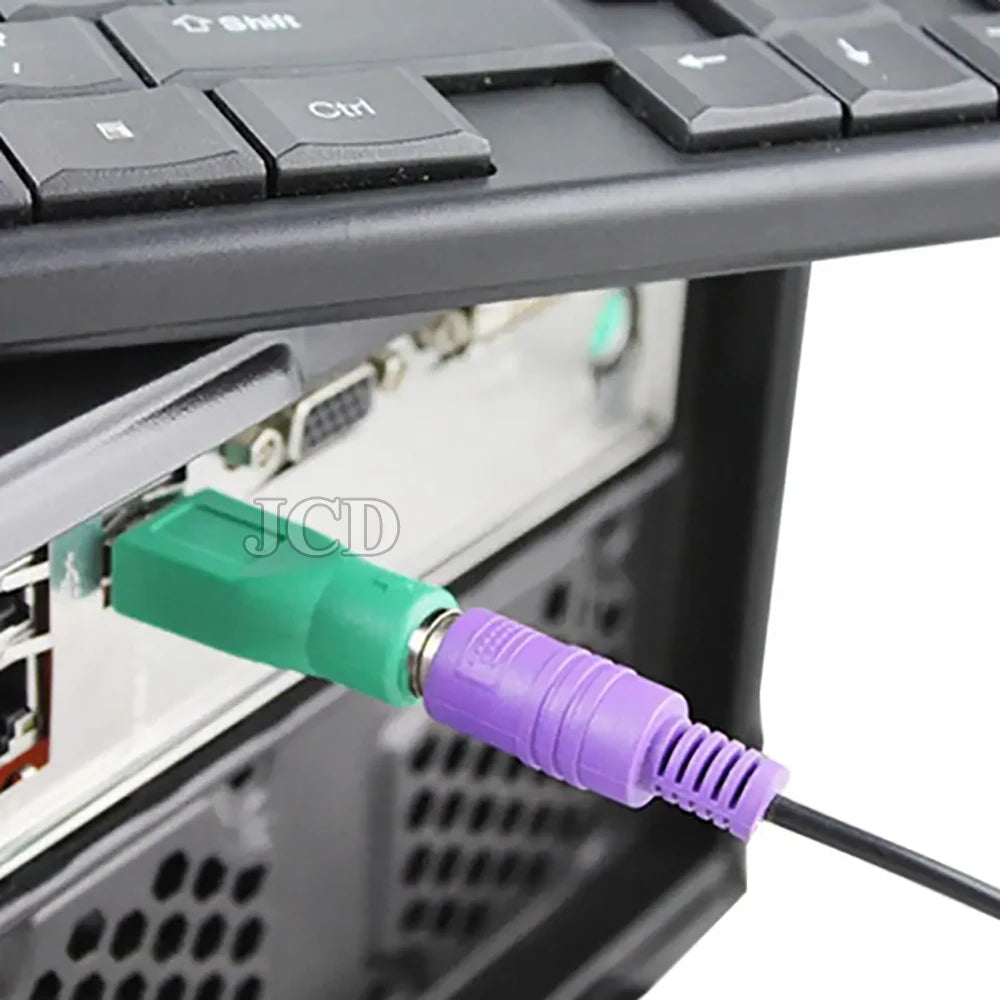 1/2/5PCS USB to PS2 PS/2 Male Female Adapter Converter for K