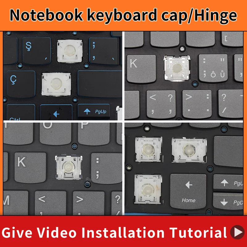 Replacement Keycap Key Cap &Scissor Clip&Hinge For Lenovo 33