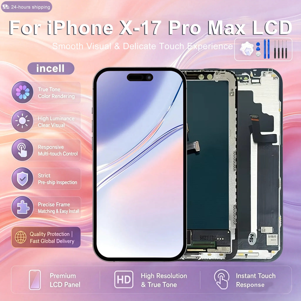 Incell For iPhone X XR XS XS Screen 11 12 13 Mini LCD For iP