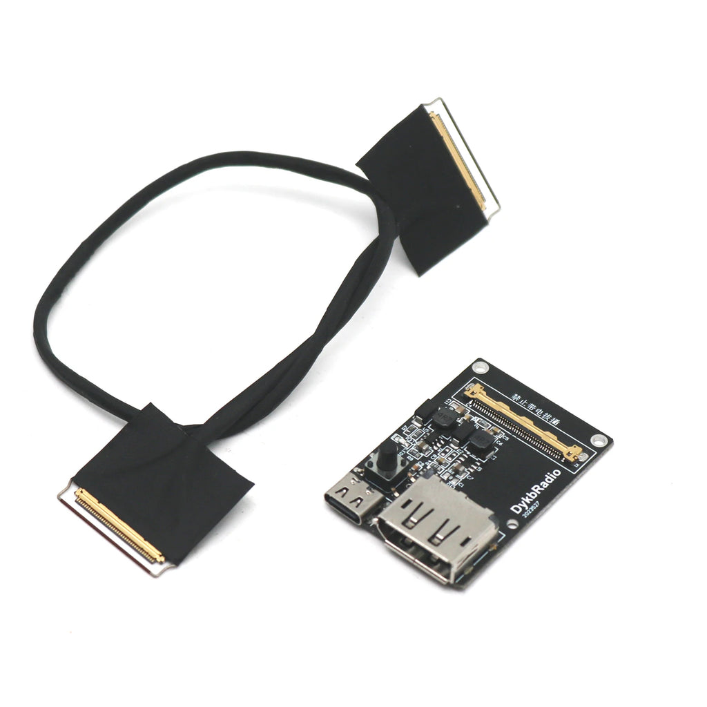 2K 4K DP To EDP Driver Board 30PIN 40PIN EDP Signal Portable LCD Display Screen 60Hz Projection Board 30P 40P EDP Cable