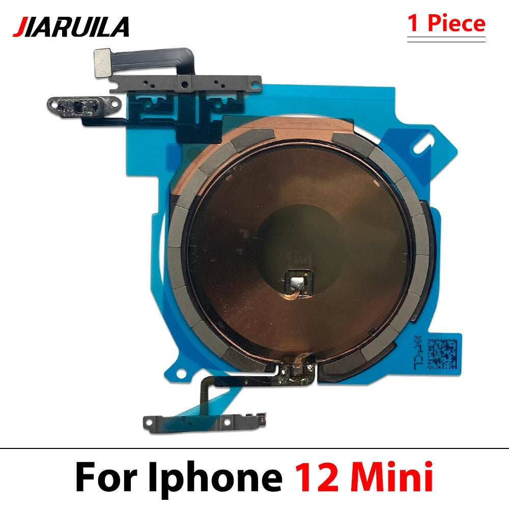 NEW Power Volume Flash Light NFC Wireless Charging Flex Cable For iPhone 12 13 mini 14 Pro Max 15 Plus Phone Repair Parts