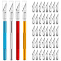 Non-Slip Metal Scalpel Knife Tools Kit Cutter Engraving Craf
