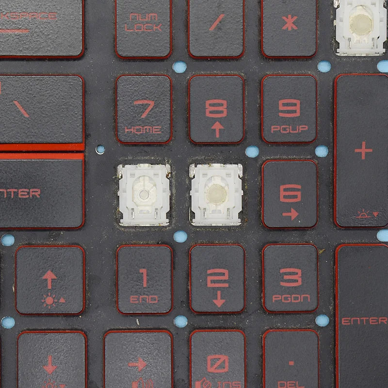 Replacement Key Cap&Hinge For MSI GP75 GL75 MS-17E4 LCD MS-1