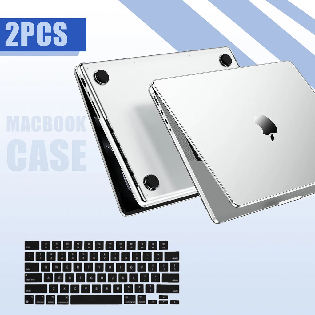 For MacBook Pro 14/16 inch Case 2026-2021 M5 M4 M3 M2 M1 Pro/Max Matte Cover Protective Hard Shell Case Laptop&Keyboard Cover