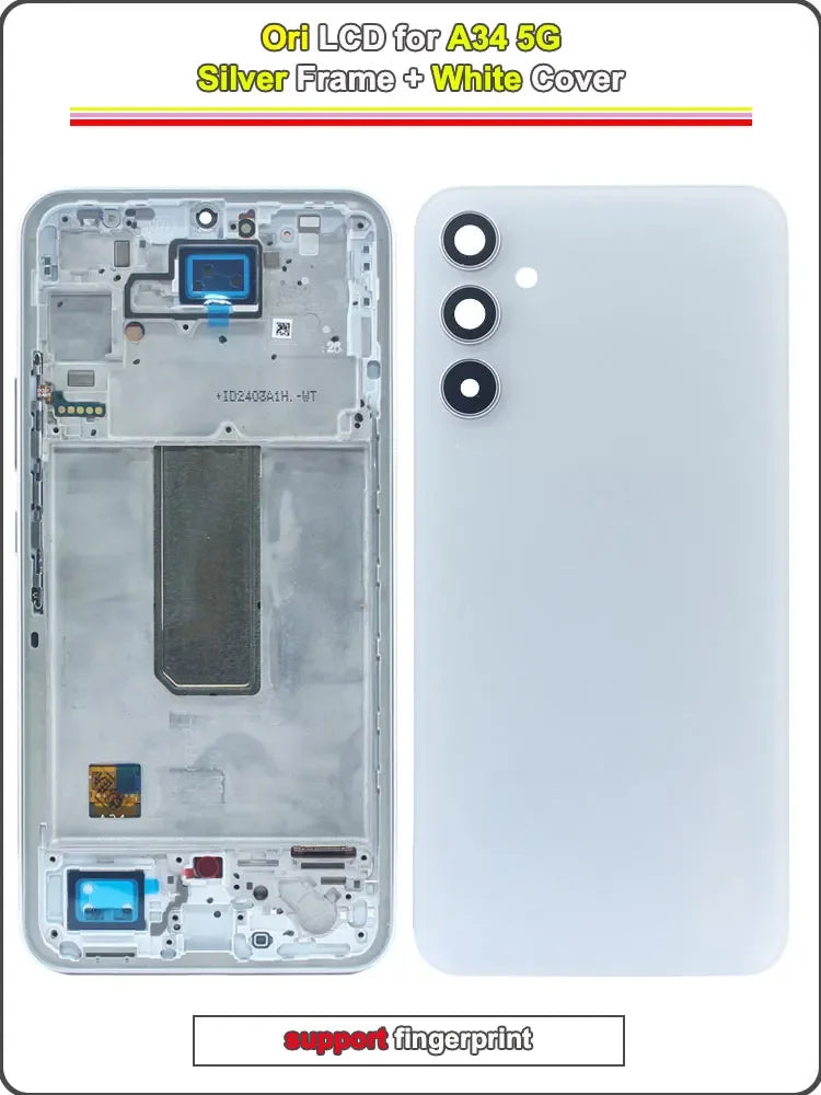 New Replacement for Samsung Galaxy A34 5G LCD Display Suitable for A34 5G A346E A346B A346M Mobile Phone LCD Screen Touch Screen