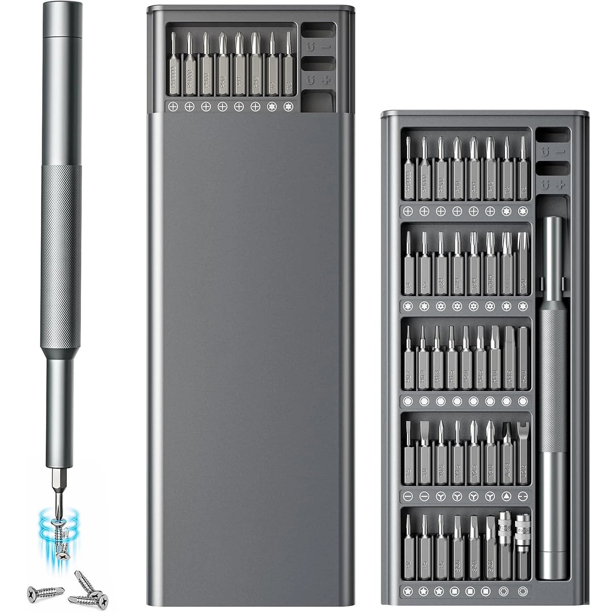 42/80 in 1 Mini Screwdriver Set Precision Small Magnetic Screwdriver Set Repair Tool Kit for Phone Computer Watch Laptop Macbook