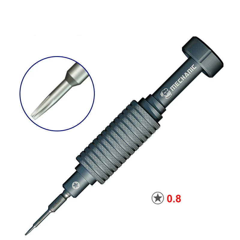 Mechanic Ishell Mortar Mini Precision Screwdriver Set Mobile Phone Opening Tool Kit for iPhone Samsung Huawei Repair Disassembly