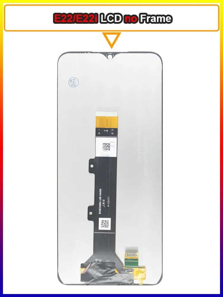 AMOLED LCD for Motorola Moto E22 E22i LCD Display Touch Screen Digitizer Assembly Replacement With Frame for Moto E22i Phone LCD