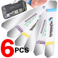 6-1PCS Stainless Steel Blade Soft Thin Pry Spudger Cell Phon