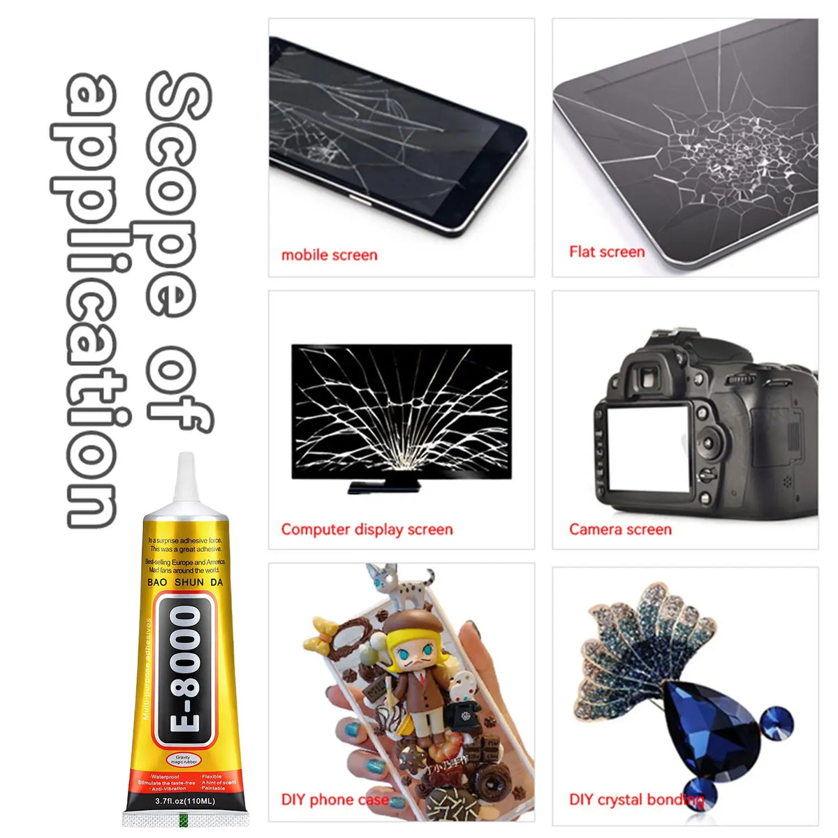 8 in 1 Mobile Phone Repair Tools Disassemble Repair Kit for 