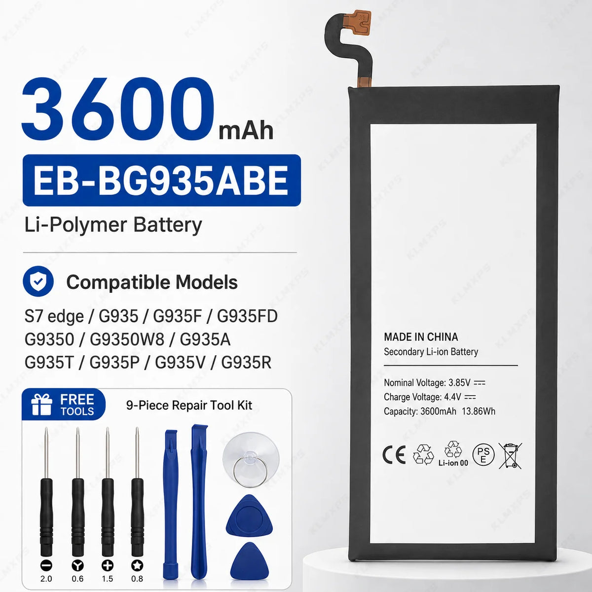 EB-BG920ABE EB-BG935ABE EB-BG960ABE Replacement Phone Batter