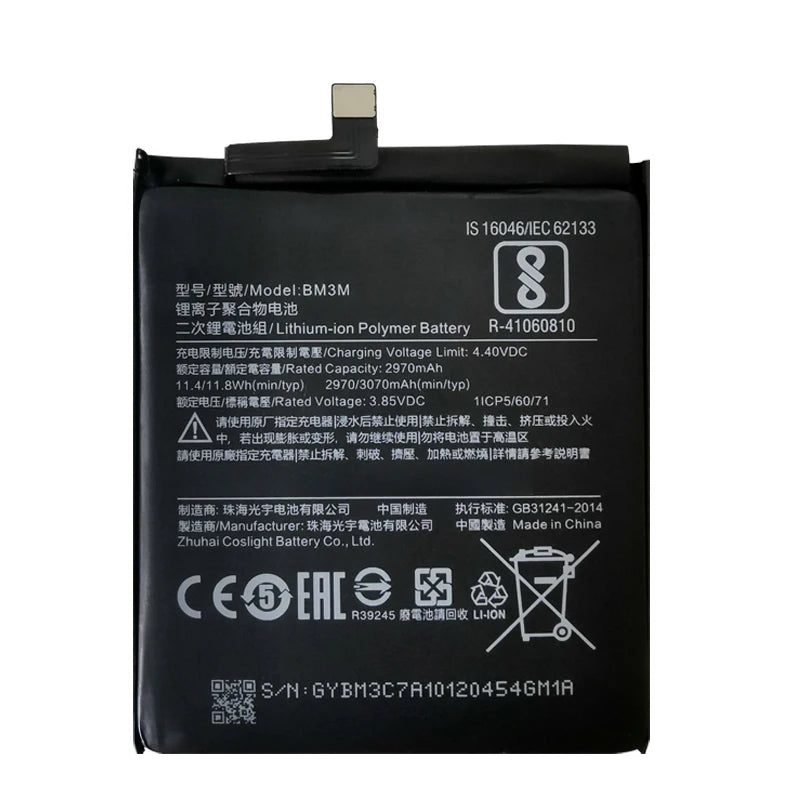 Fast Shipping 100% 3070mAh BM3M Original Replacement Battery