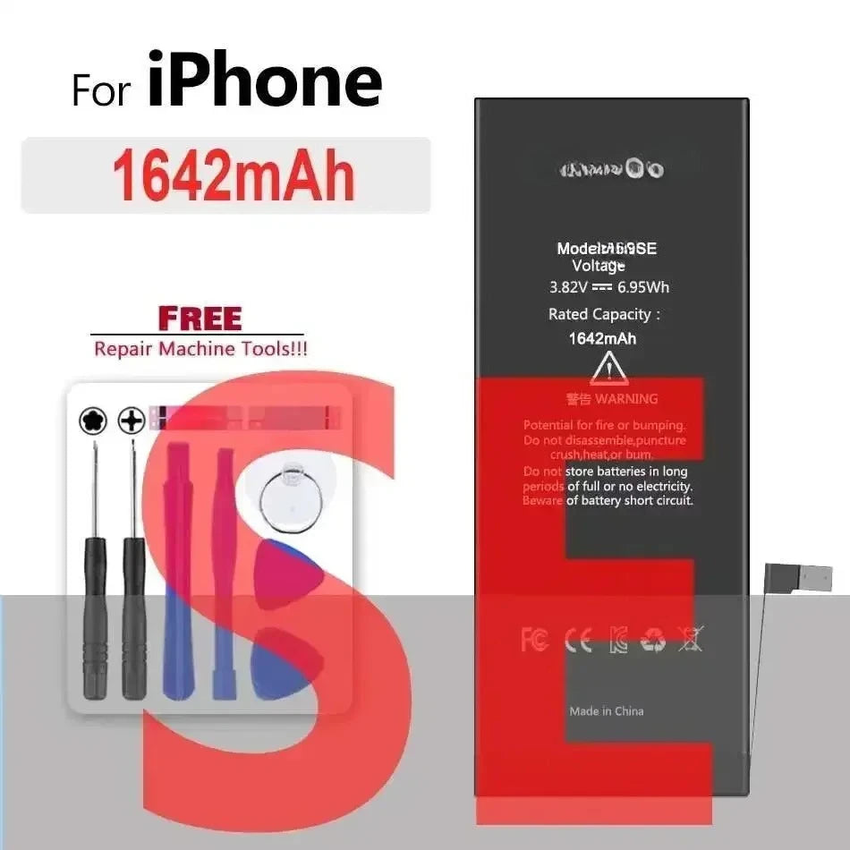 Li-ion Battery For iPhone 11 12 13 14 15 Pro Max Mini Plus SE X XR XS Max 12mini 13pro 13promax Replacement Phone Batteries