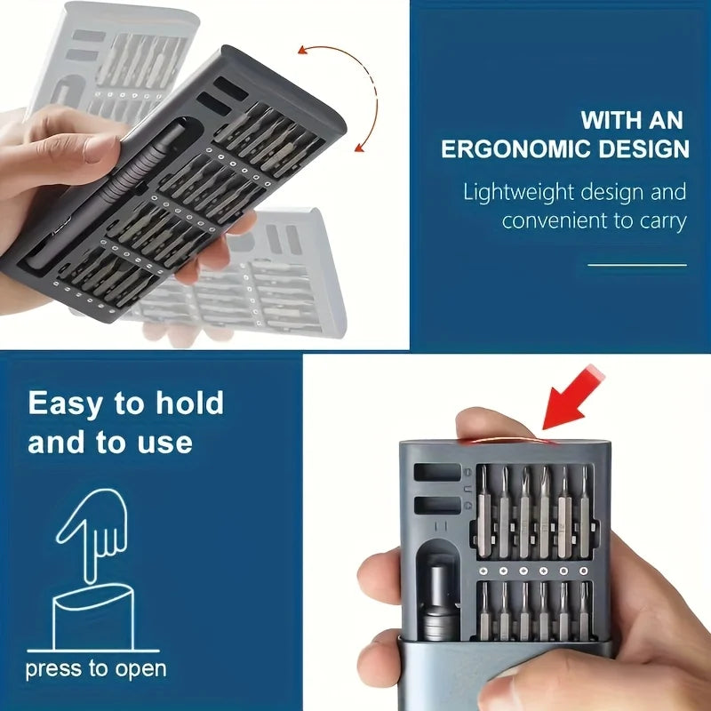 24 in 1 Digital Maintenance Precision Screwdriver Set with P