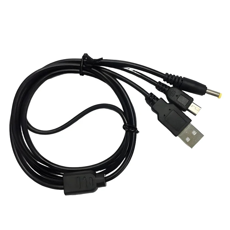 DATA FROG 2 in 1 USB Charger For PSP 1000 2000 3000 Game Con