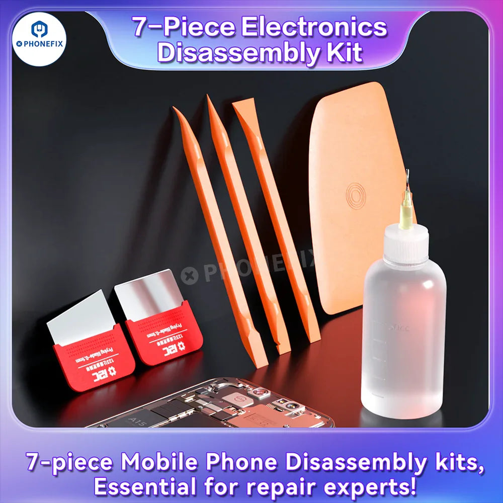 I2C 7-in-1 Mobile Phone Opening Disassembly Tool Set with Sp