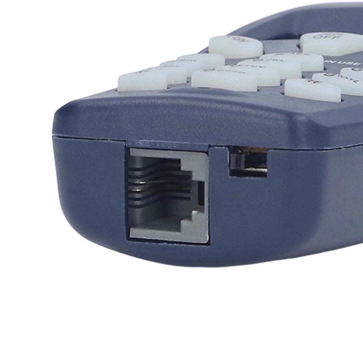 Wired landline phone FSK/DTMF caller ID display 12-digit LCD