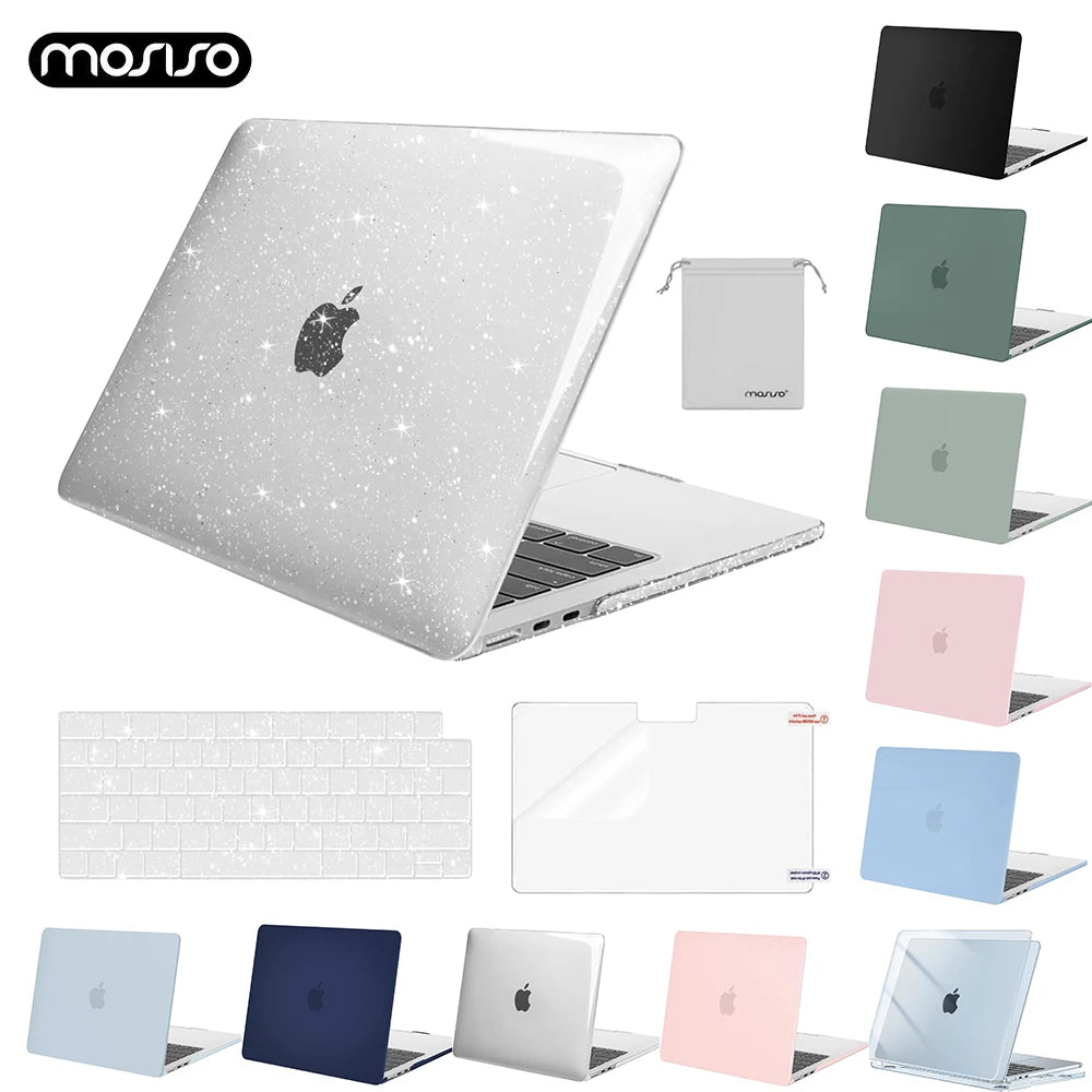 MOSISO for MacBook Air 13.6 Case M4 A3240 M3 A3113 M2 A2681 