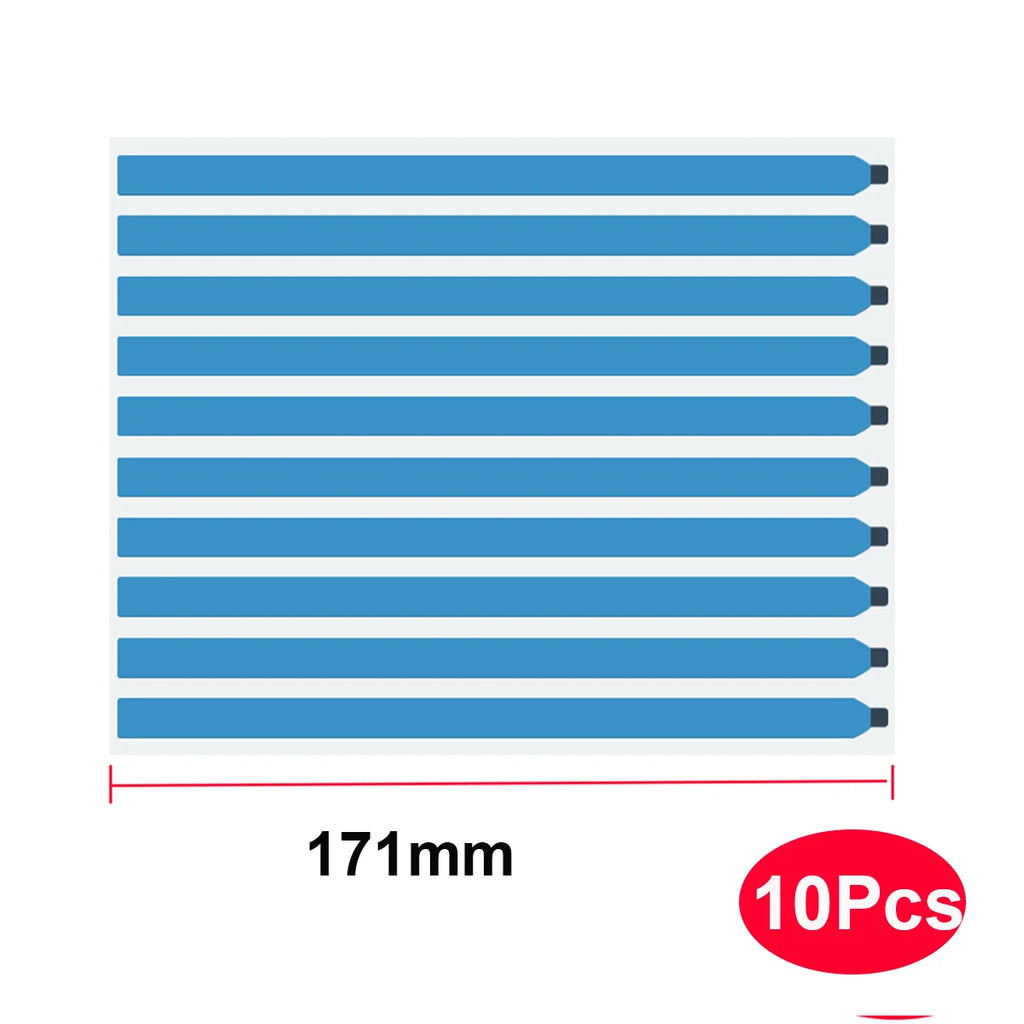 10Pcs Double-Sided LCD Screen Frame Tape for Laptop Easy Pull Glue Display Screen Assembly Adhesive Tablet Phone Repair Sticker