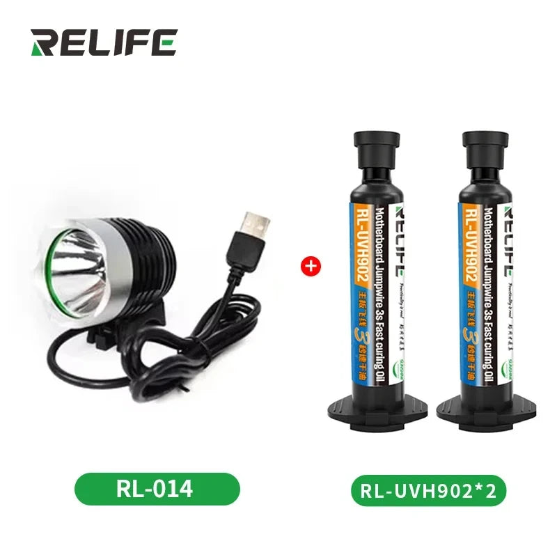 2PCS RELIFE RL-UVH902 10ML UV 3S Quick-drying Solder Mask In