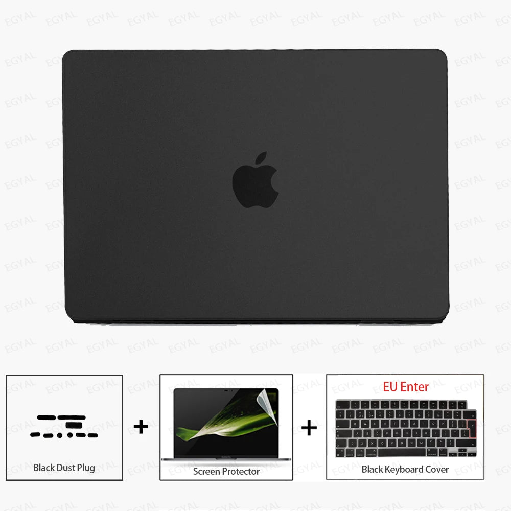 Laptop Case for MacBook Pro 14 2026 Model A3426 Ultra-thin Case & Dust Plug & Screen Film & Keyboard Cover M5 Max Pro 14 A3427