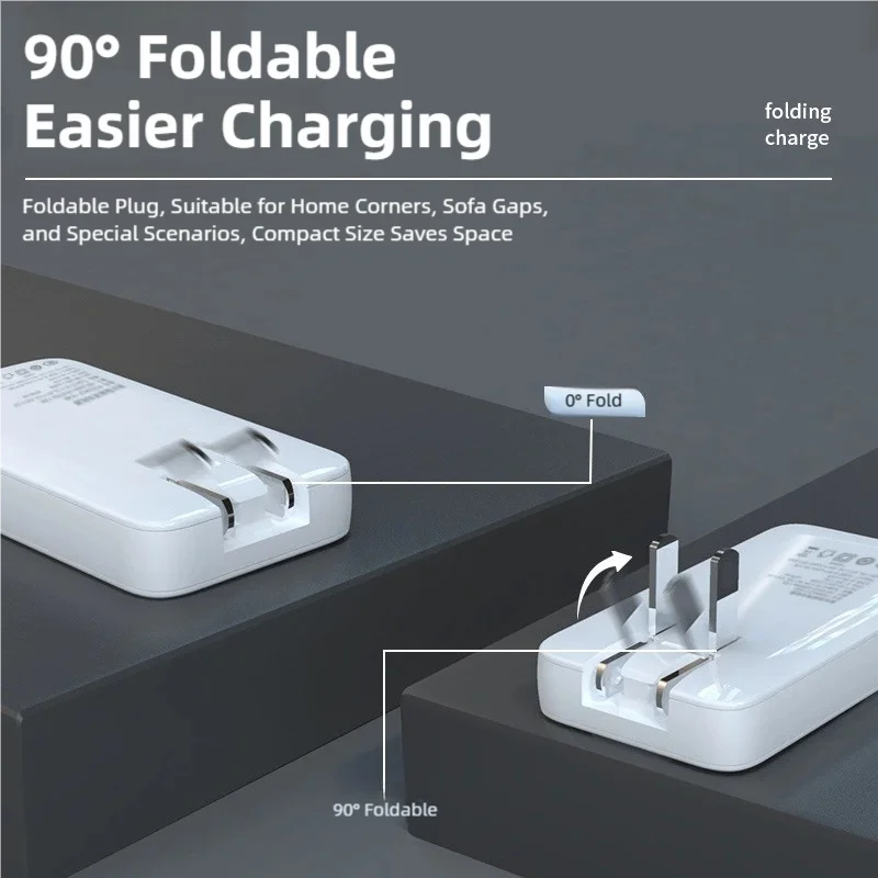 TINSOL PD 65W Ultra-thin Gallium Nitride Charger US/EU/KR/UK