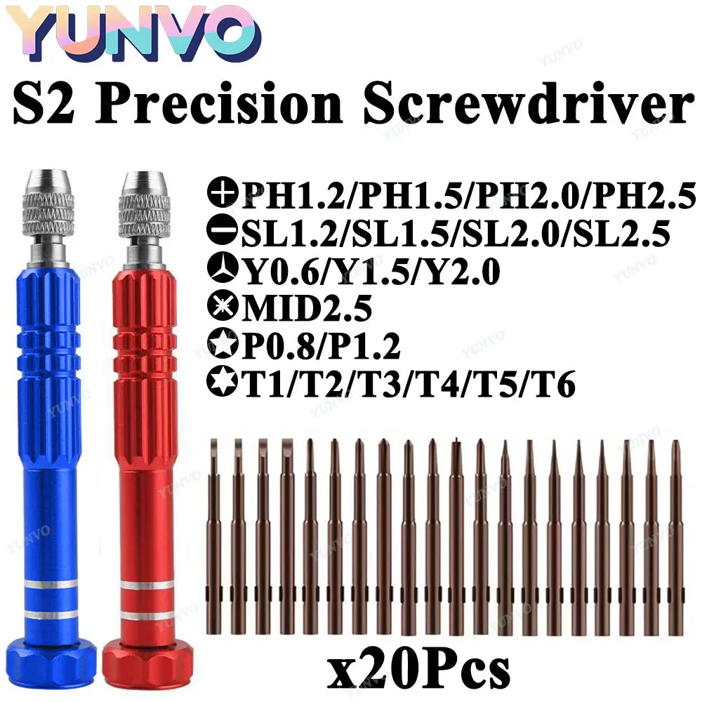 20 In1 Phone Repair Tools Eyeglass Screwdriver Multifunction